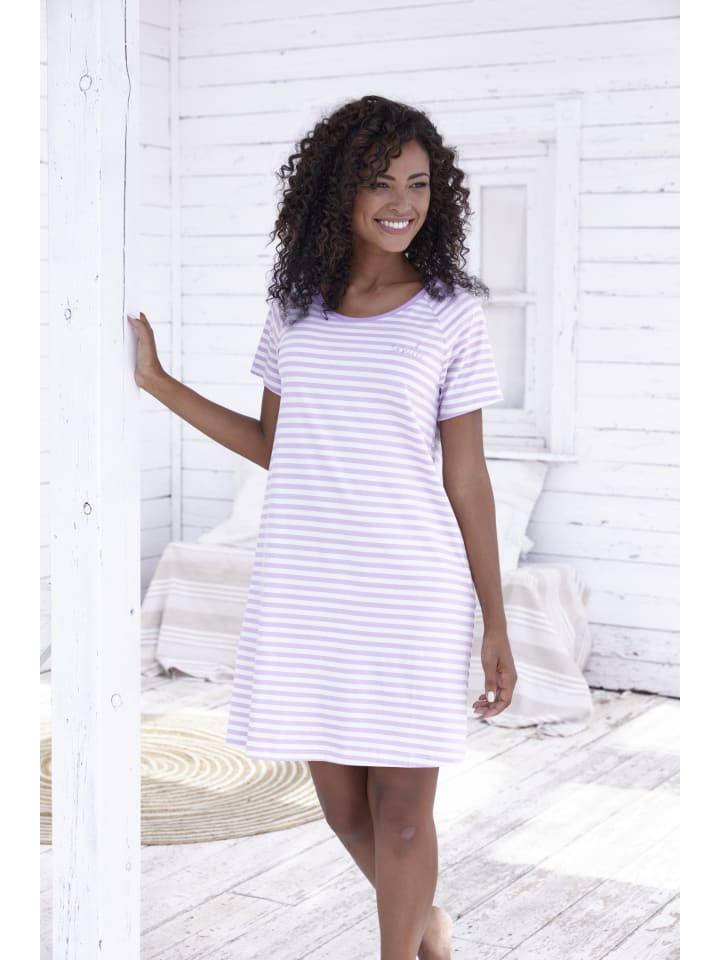 VIVANCE DREAMS Sleepshirt in Lila günstig kaufen