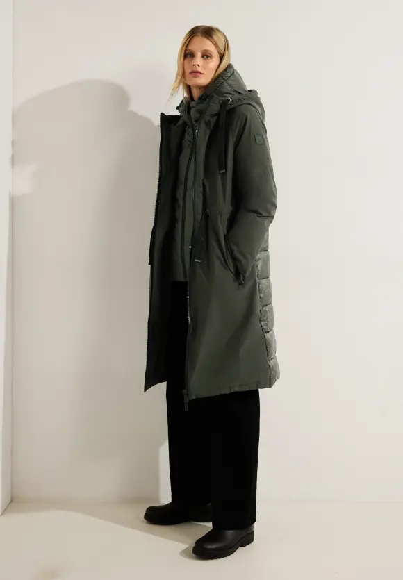 CECIL Sportiver Parka mit Kapuze