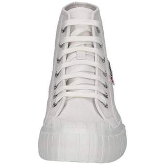Superga Stripe Sneaker High in weiß