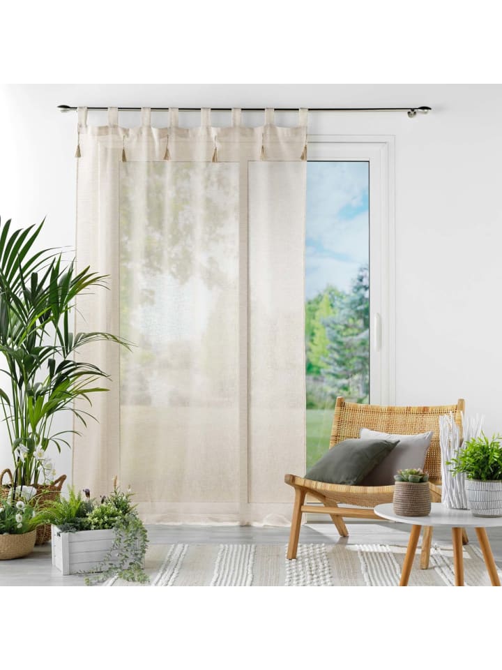 Douceur d’Intérieur Gardine in beige günstig kaufen onesize