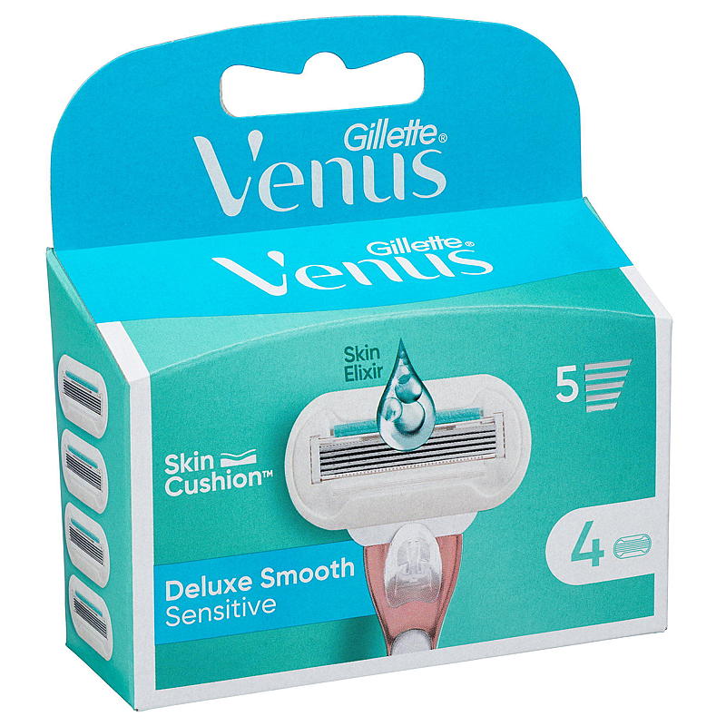 Gillette Gillette blader 4-pk, Smooth sensitive