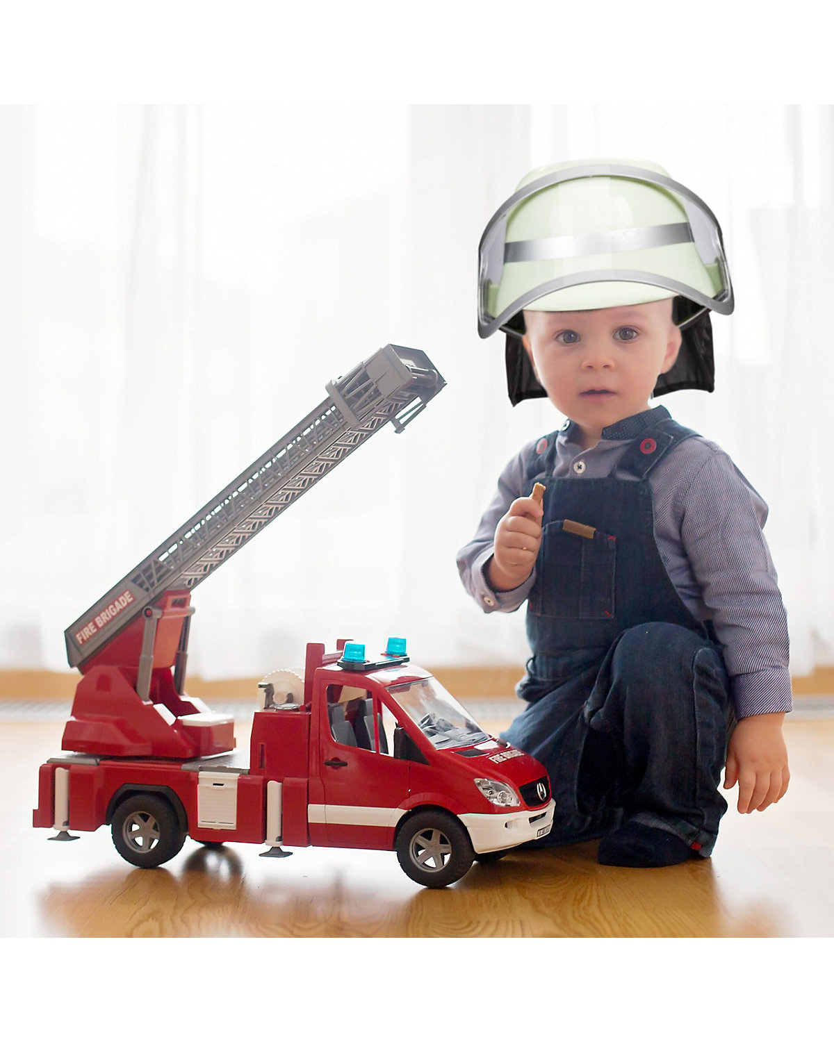 Feuerwehrhelm für Kinder im 2er Set