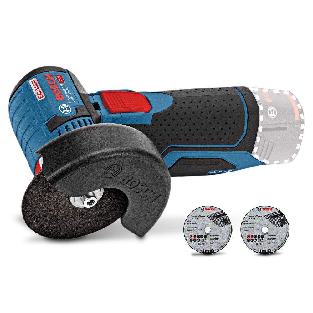 Esmerilhadeira angular compacta BOSCH 12V 76mm Skin GWS 12V-76 06019F2000