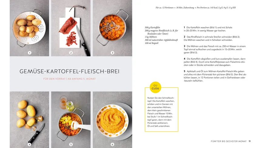 Kochen für Babys