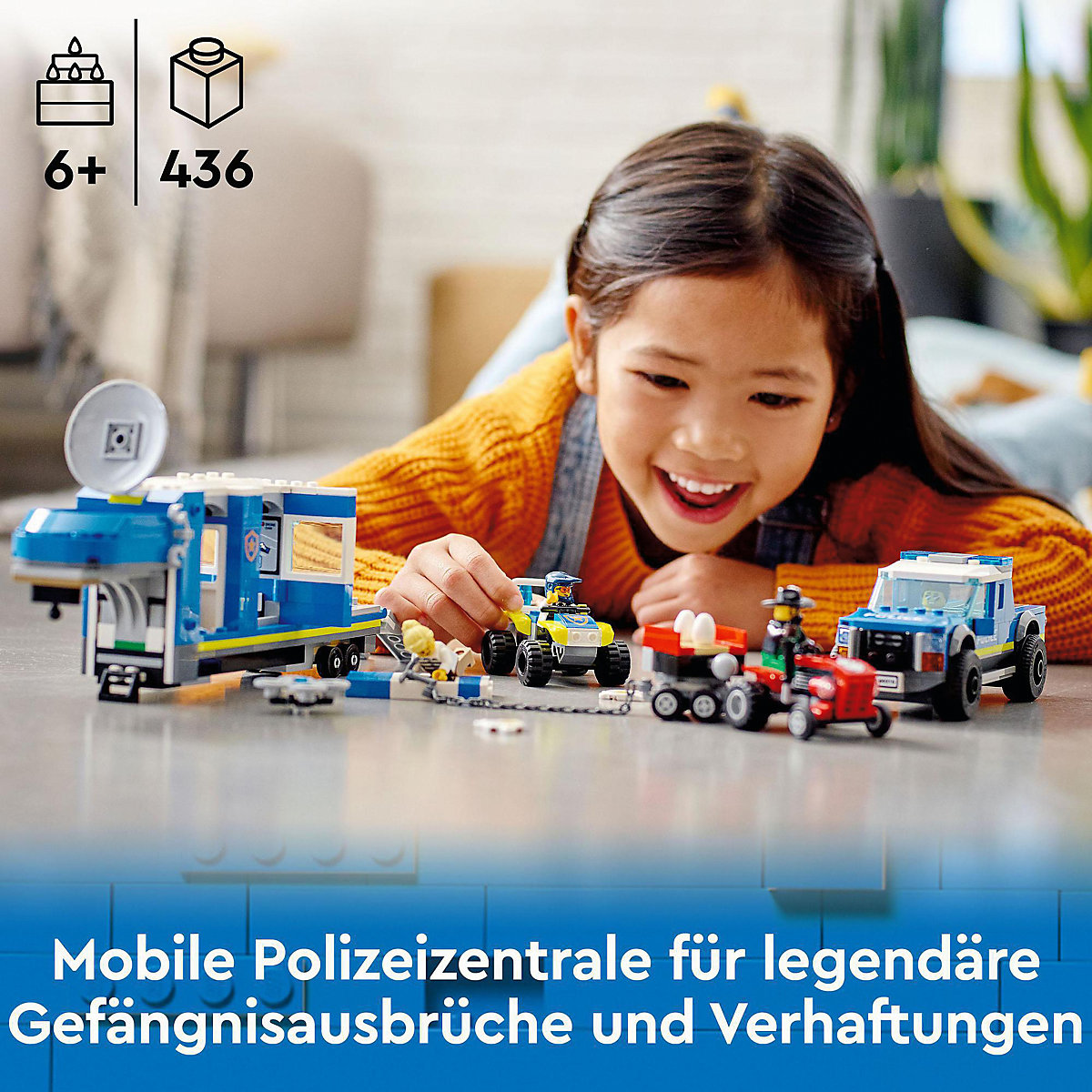 LEGO® City 60315 Mobile Polizei-Einsatzzentrale