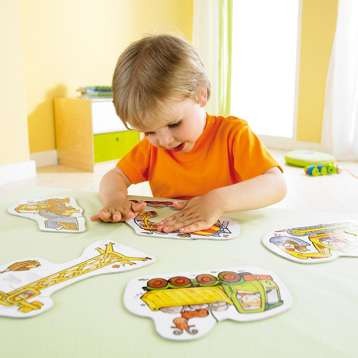 HABA 3901 6 Erste Puzzle - Baustelle