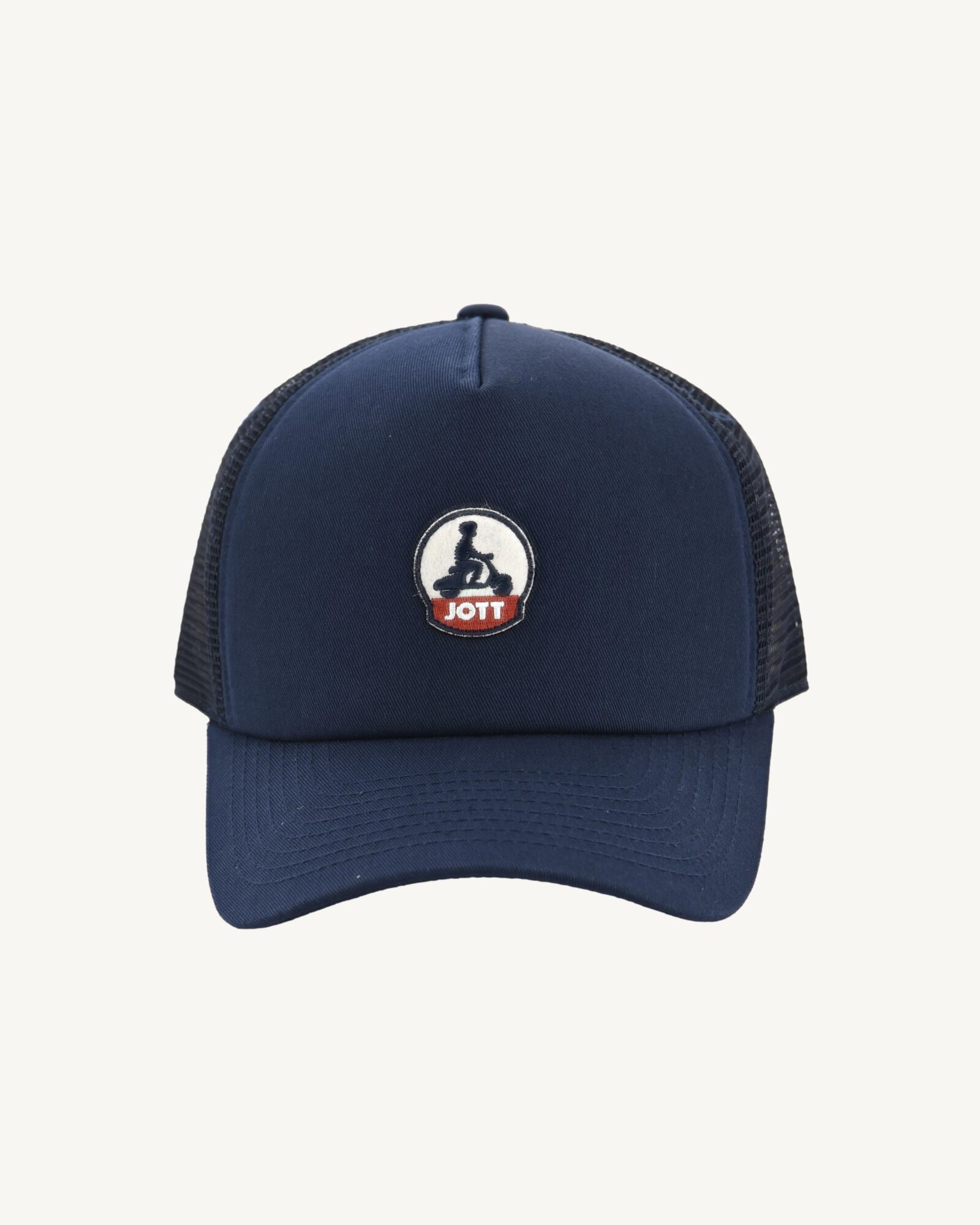 Casquette en coton et mesh Marine Rise