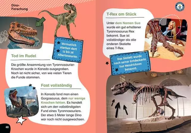 Ravensburger Guinness World Records für Erstleser - Dinosaurier