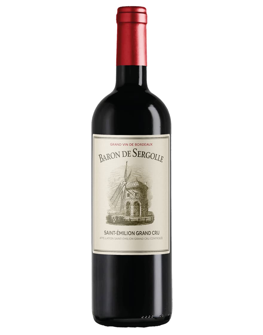 Saint-Émilion Grand Cru AOC 2021 Baron de Sergolle 0,75 ℓ