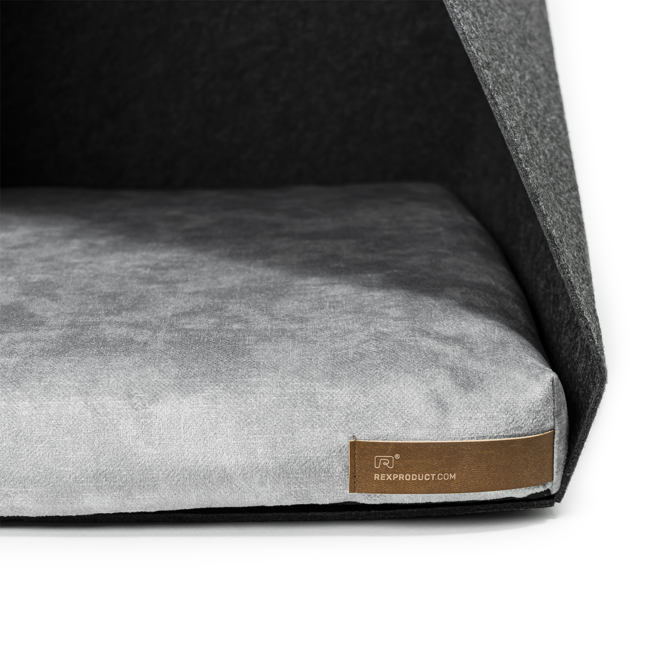 Rexproduct Hundehöhlen Rexproduct Home PetPocket dunkelgrau grau