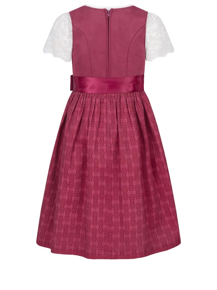 Nübler Kinderdirndl Gundi in Beere günstig kaufen