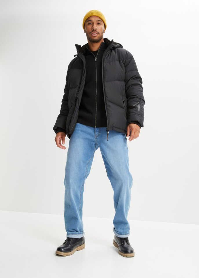 Essential Daunenjacke mit recycelter Daume und isolierender Wärmetechnologie