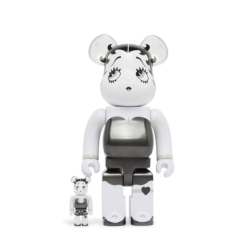 Medicom Bearbrick Betty Boop Black & White Ver. 100% & 400% multicolor