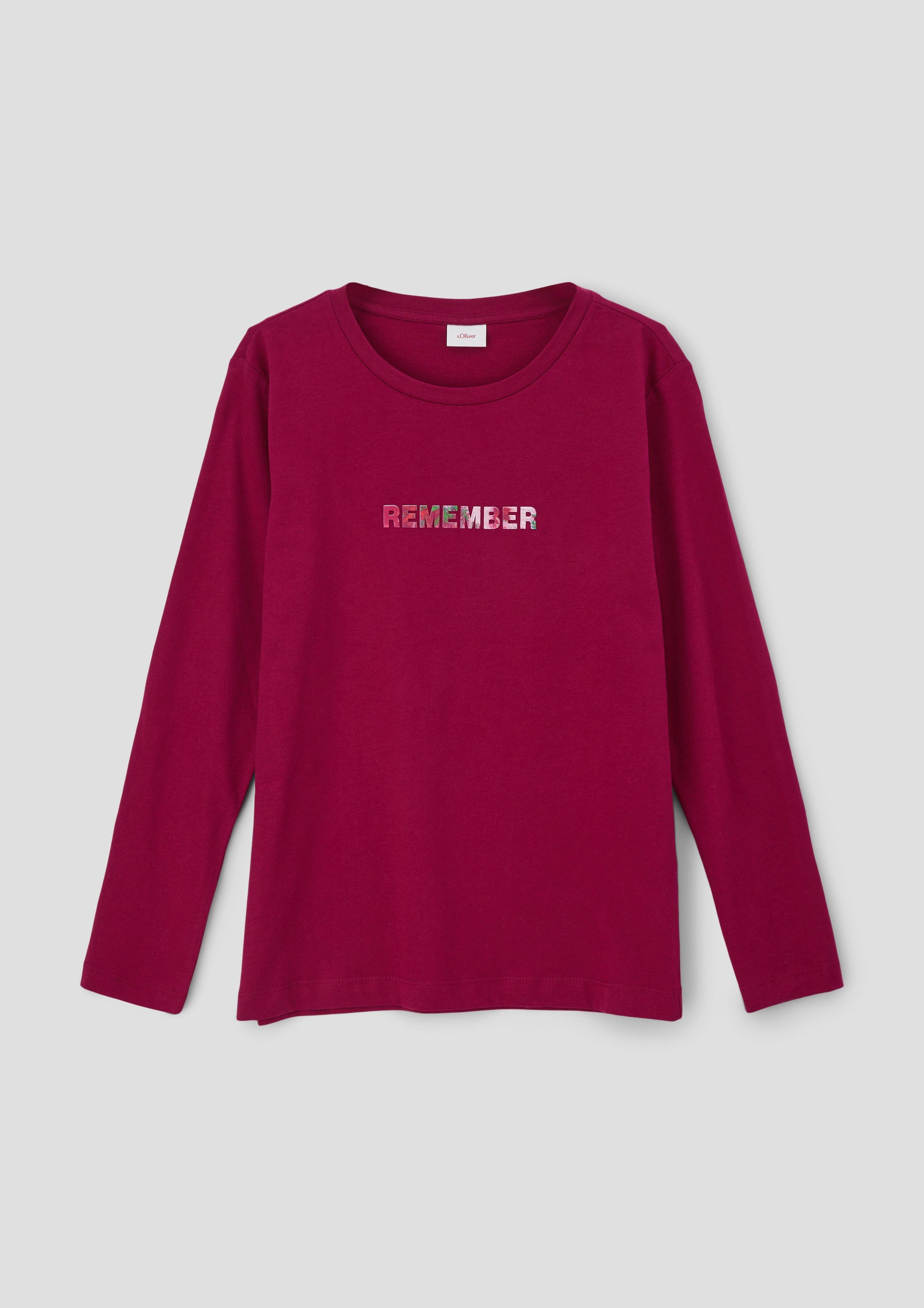 Longsleeve mit Schriftprints  2133768-4620