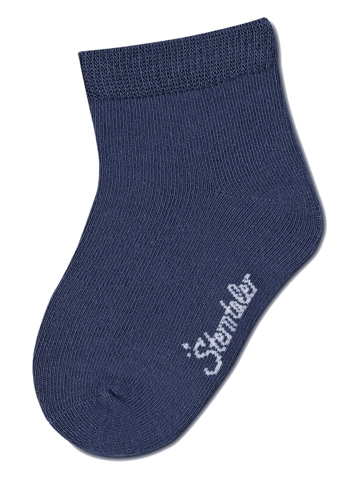 Sterntaler Sneaker-Socken 3er-Pack uni in helles blau günstig kaufen