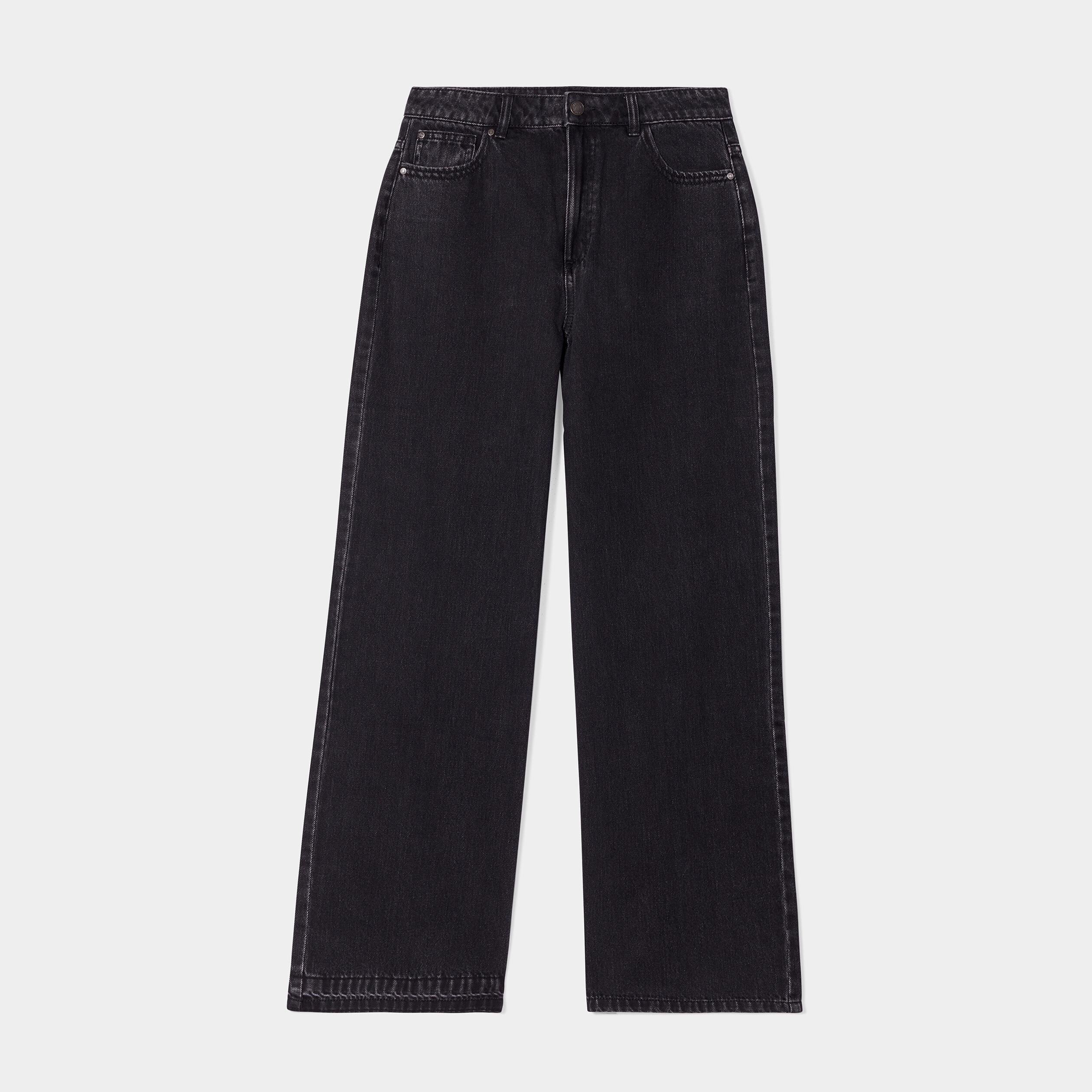 Jeans flare Liberto noir femme | La Halle