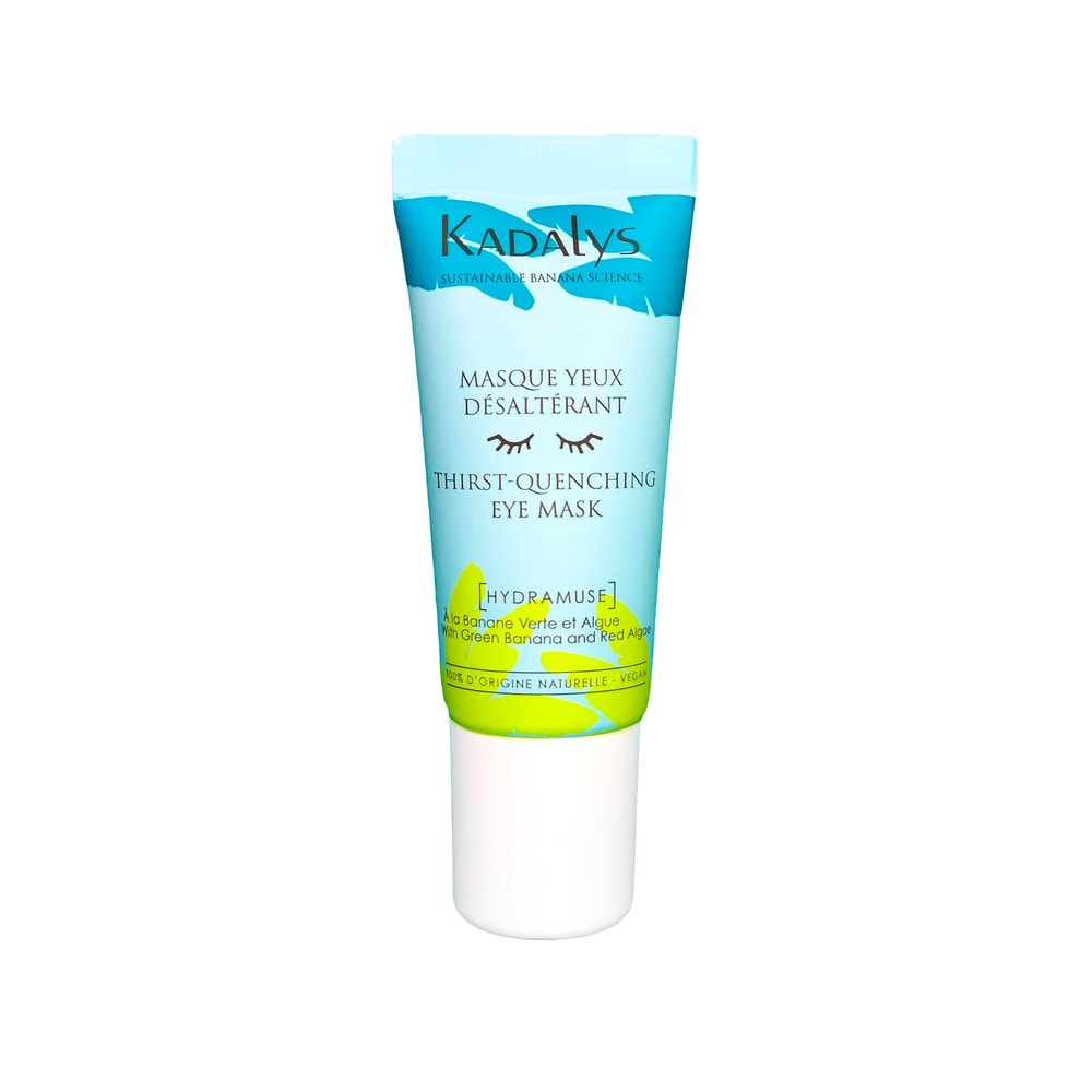 Kadalys Masque Yeux Désaltérant à la Banane Vert e Masque Contour des Yeux Hydratant