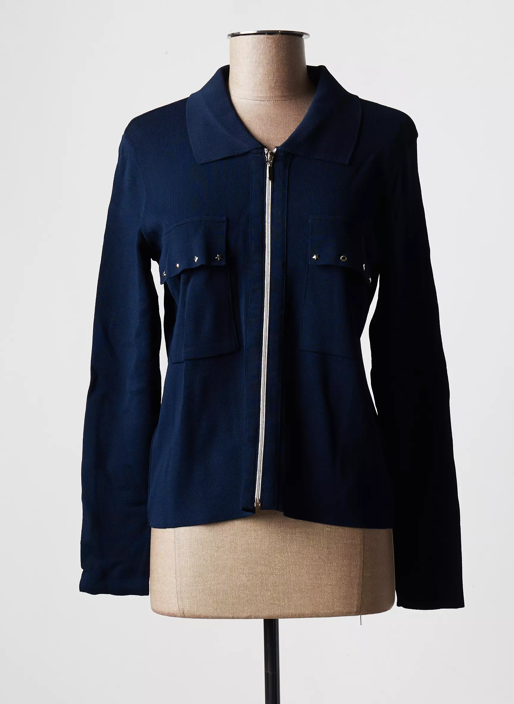 Le Petit Baigneur Cardigans Femme couleur bleu