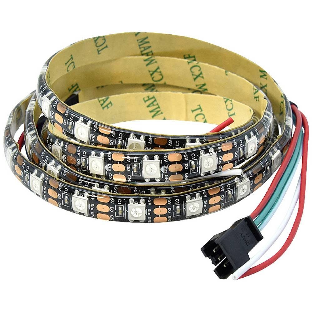 TRU COMPONENTS Digitaler RGB-LED Flexi-Streifen 60 LED Barebone-PC