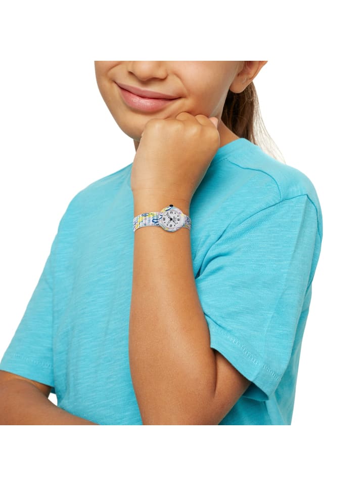 Hip Hop Analoguhr kids fun weiss günstig kaufen 28
