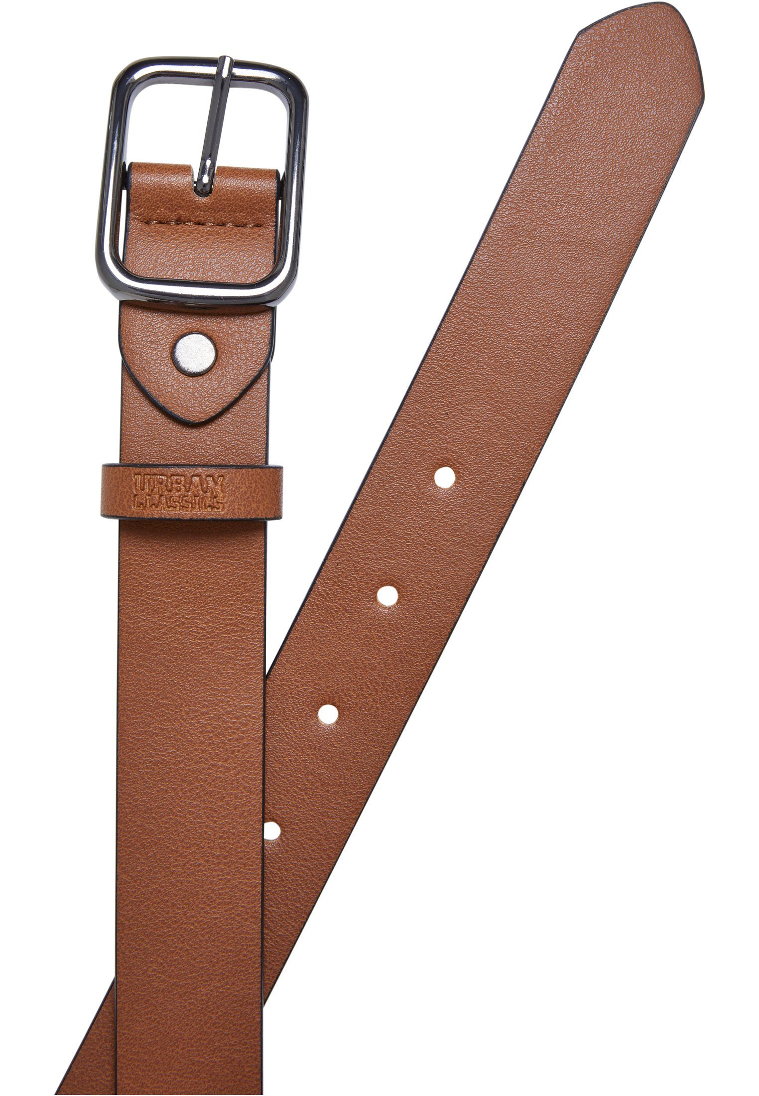 URBAN CLASSICS Hüftgürtel Accessoires Synthetic Leather Thorn Buckle Business Belt