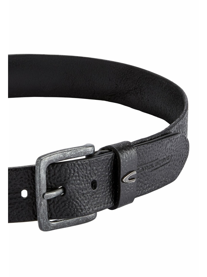 Camel Active Ledergürtel in Schwarz günstig kaufen S