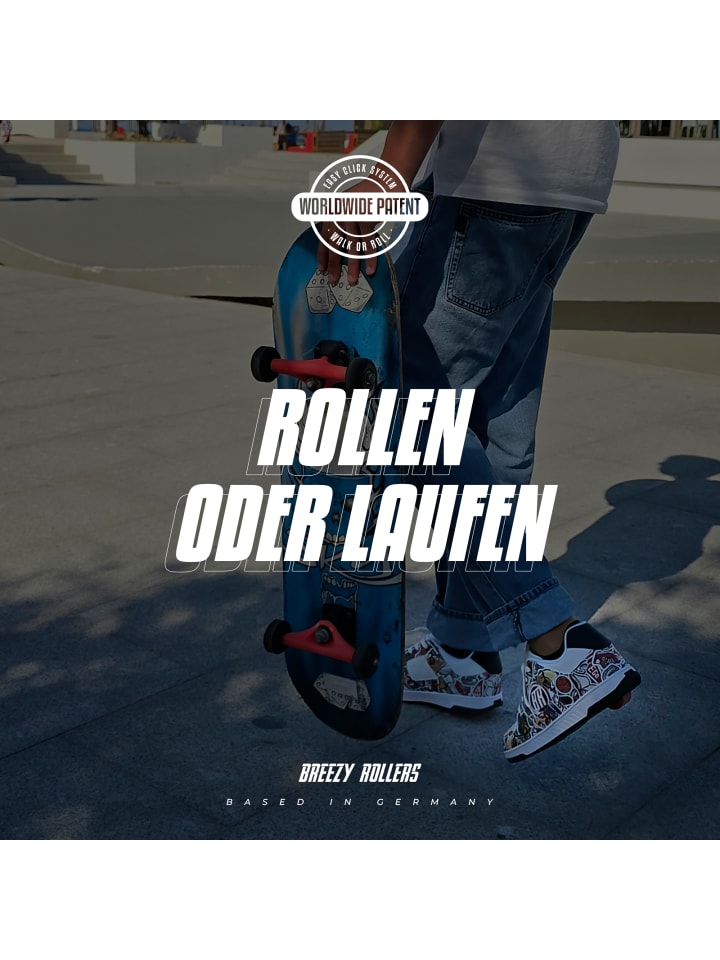 Breezy Rollers BREEZY ROLLERS 2241890 Groovy weiss/mehrfarben günstig kaufen