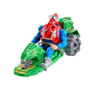 Masters of the Universe Origins Actionfigur mit Fahrzeug: Mekaneck & Ground Ripper