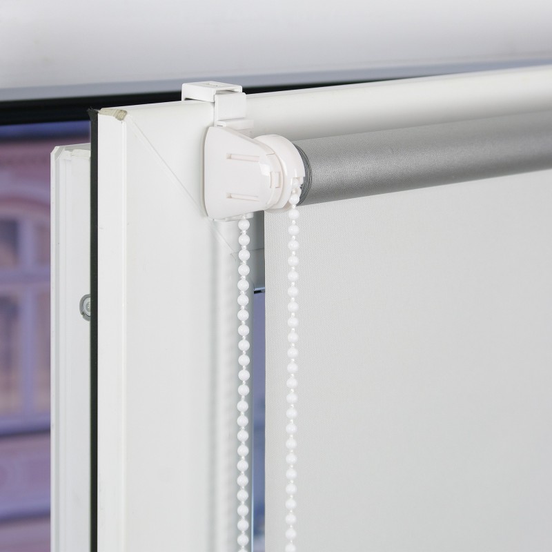 Powertec Bella Casa Klemmfix-Rollo, ca.150x60cm, Weiß