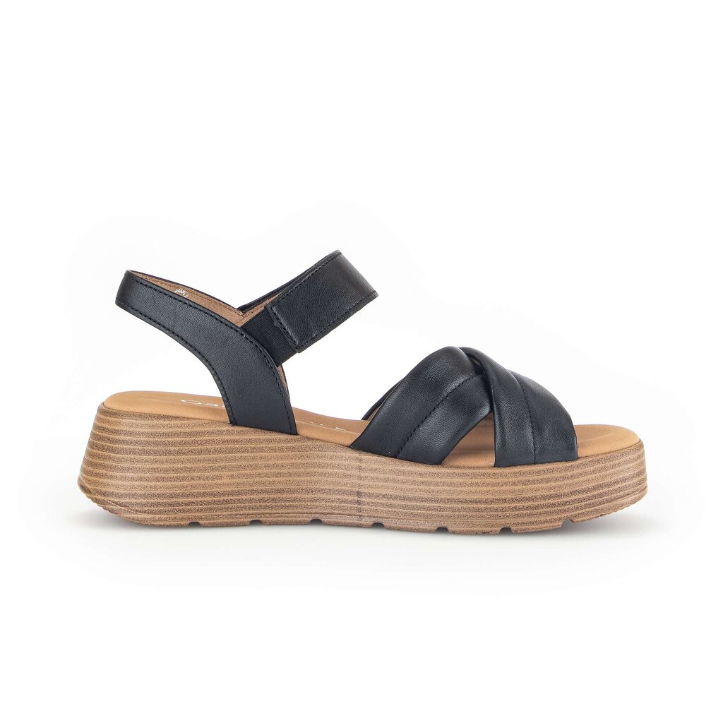 Gabor comfort Plateau Sandale schwarz