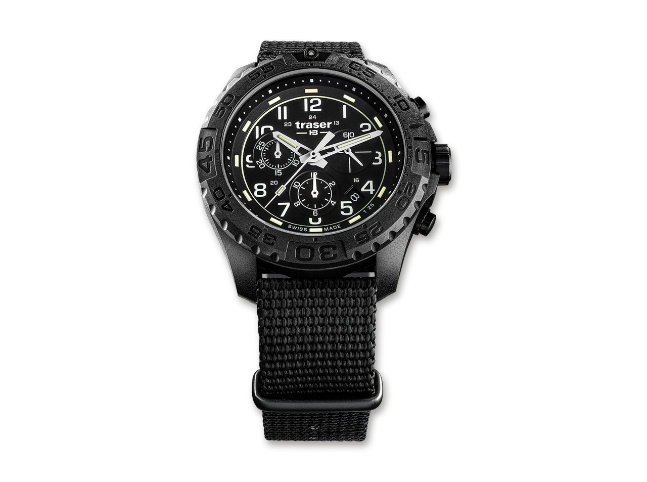 P96 OdP Evolution Chrono Black Nato