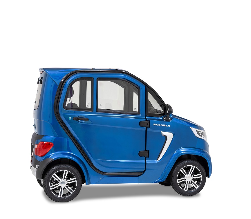 Econelo Elektro Kabinenroller Nelo 4.1 45 km/h blau