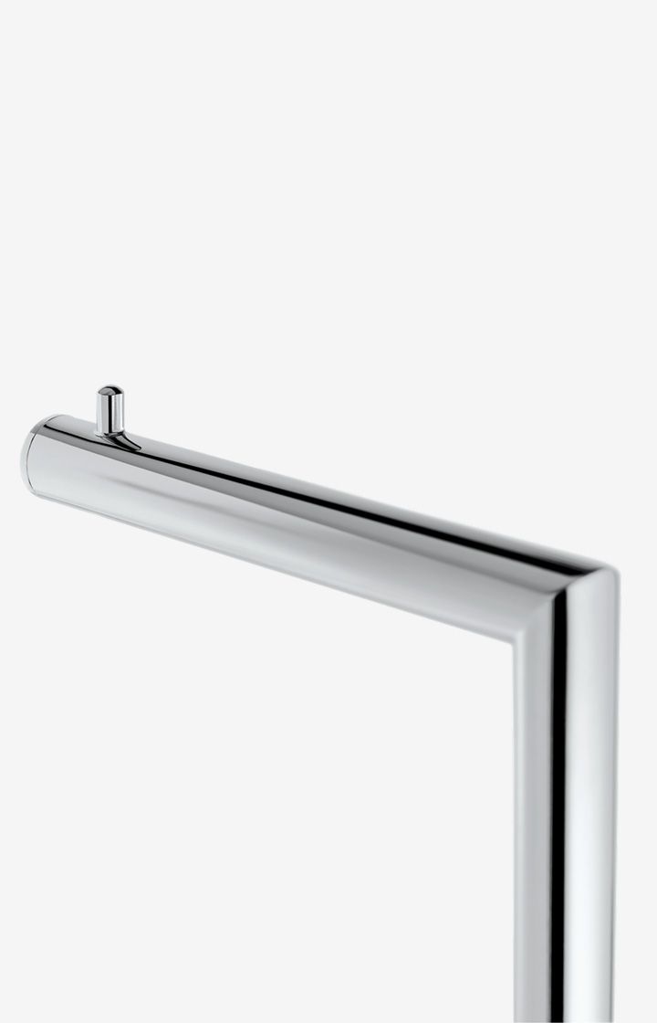 WC-Bürsten-Kombination Chromeline Black in matt Schwarz