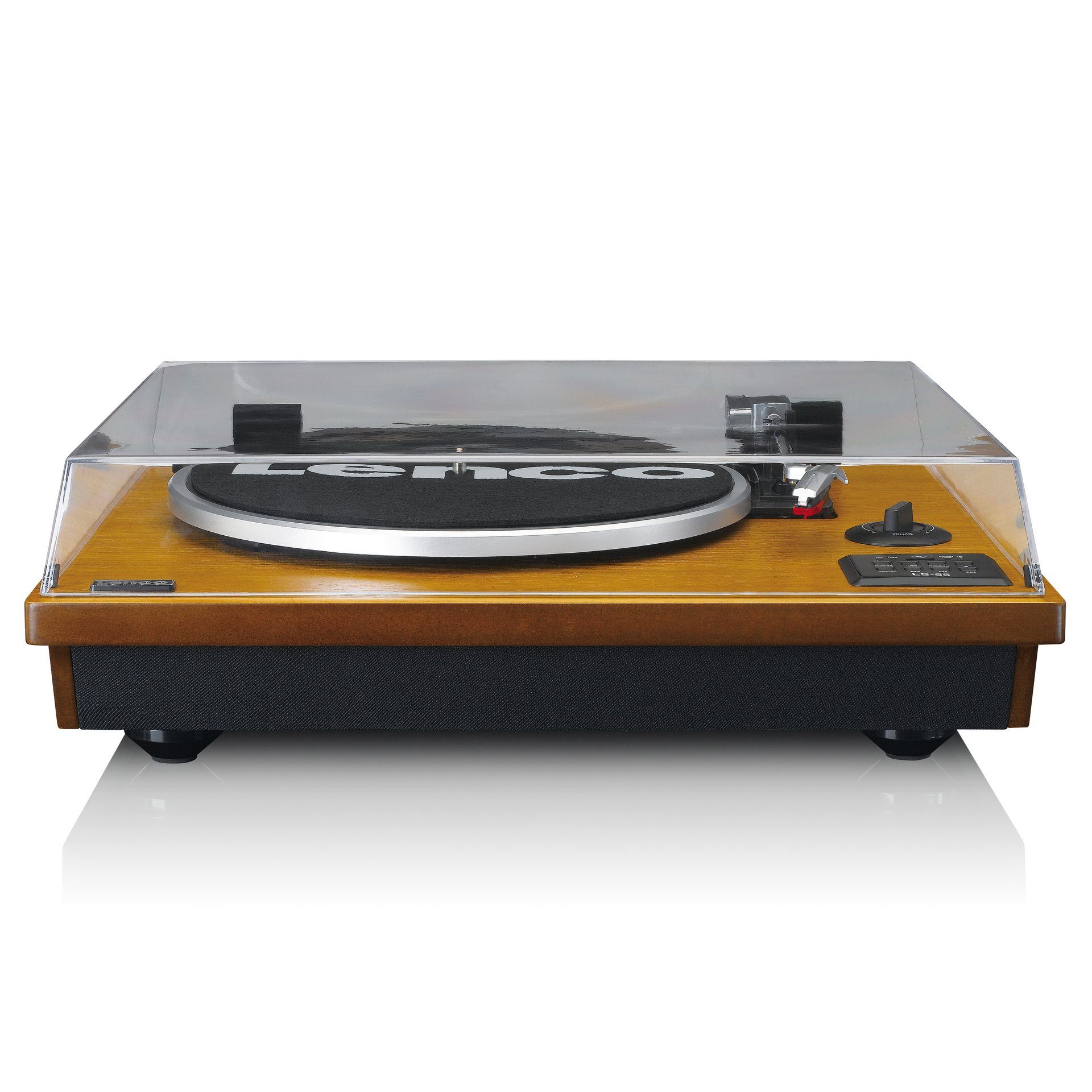 Lenco LS-55WA - BT, USB, MP3, Lautsprecher Plattenspieler