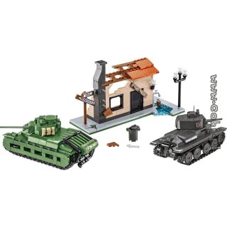 Battle of Arras 1940 Matilda II vs Panzer 38(t)