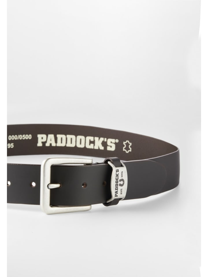 Paddock's Ledergürtel in braun günstig kaufen