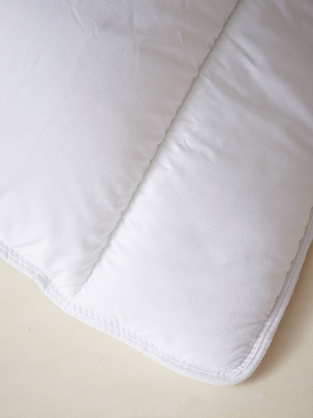 Vertbaudet Mitwachsende Kinder Bettdecke mit Recycling-Polyester - weiß
