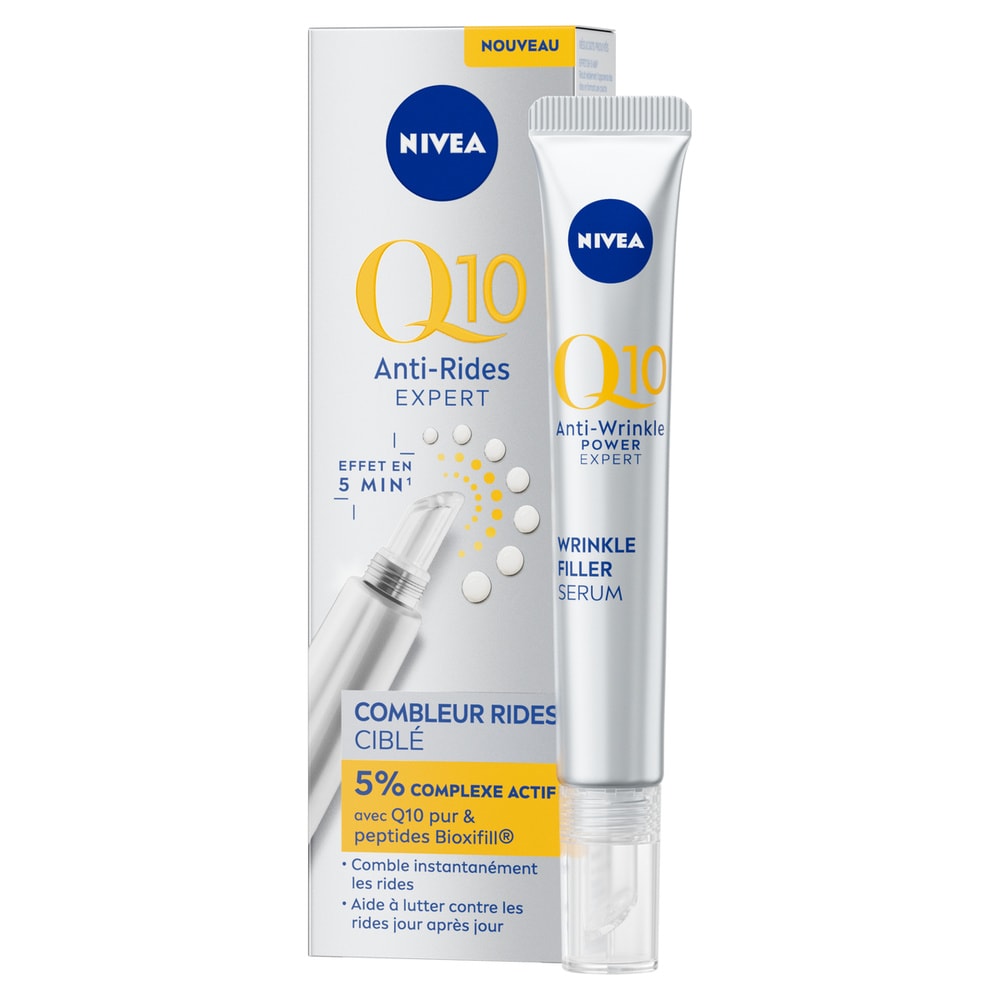 nivea Q10 - Serum combleur de rides 15ml Soin anti-rides ciblé