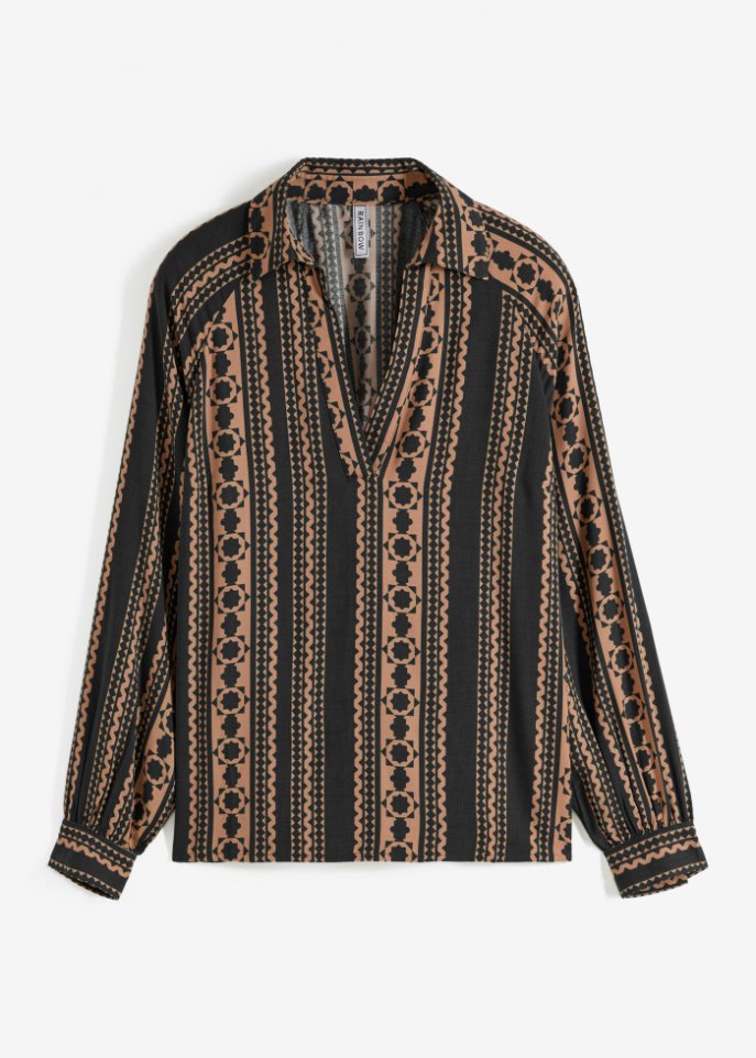 Bluse mit Kragen