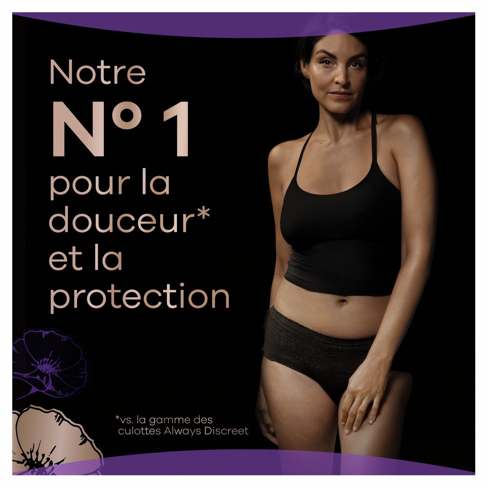 always Always Discreet Culottes Pour Fuites Urinaires Taille Basse Culottes Pour Fuites Urinaires
