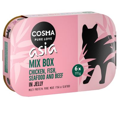 Sparpaket Cosma Asia in Jelly 24 x 170 g