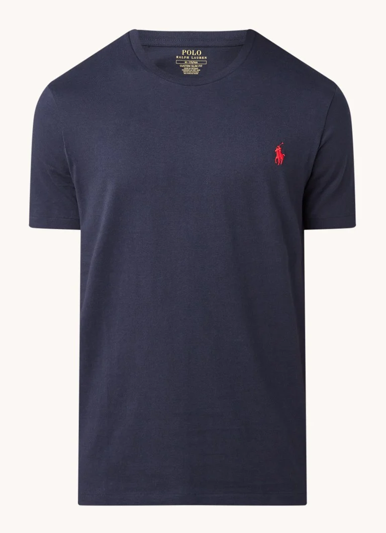 Ralph Lauren Basic T-shirt with logo embroidery