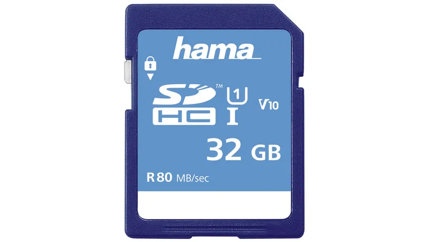 Hama SDHC 32GB Class 10 UHS-I 80MB/S