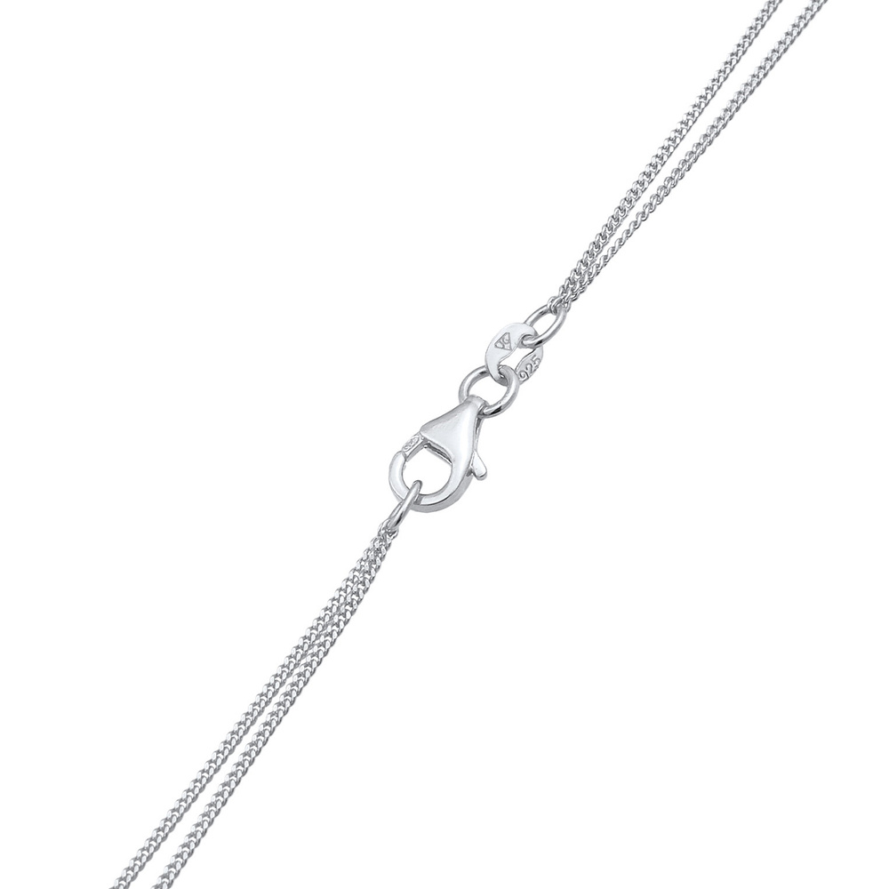 Elli Elli Collier Symbole d'Ailes de couche pour Femmes avec cristal en Argent Sterlin collier
