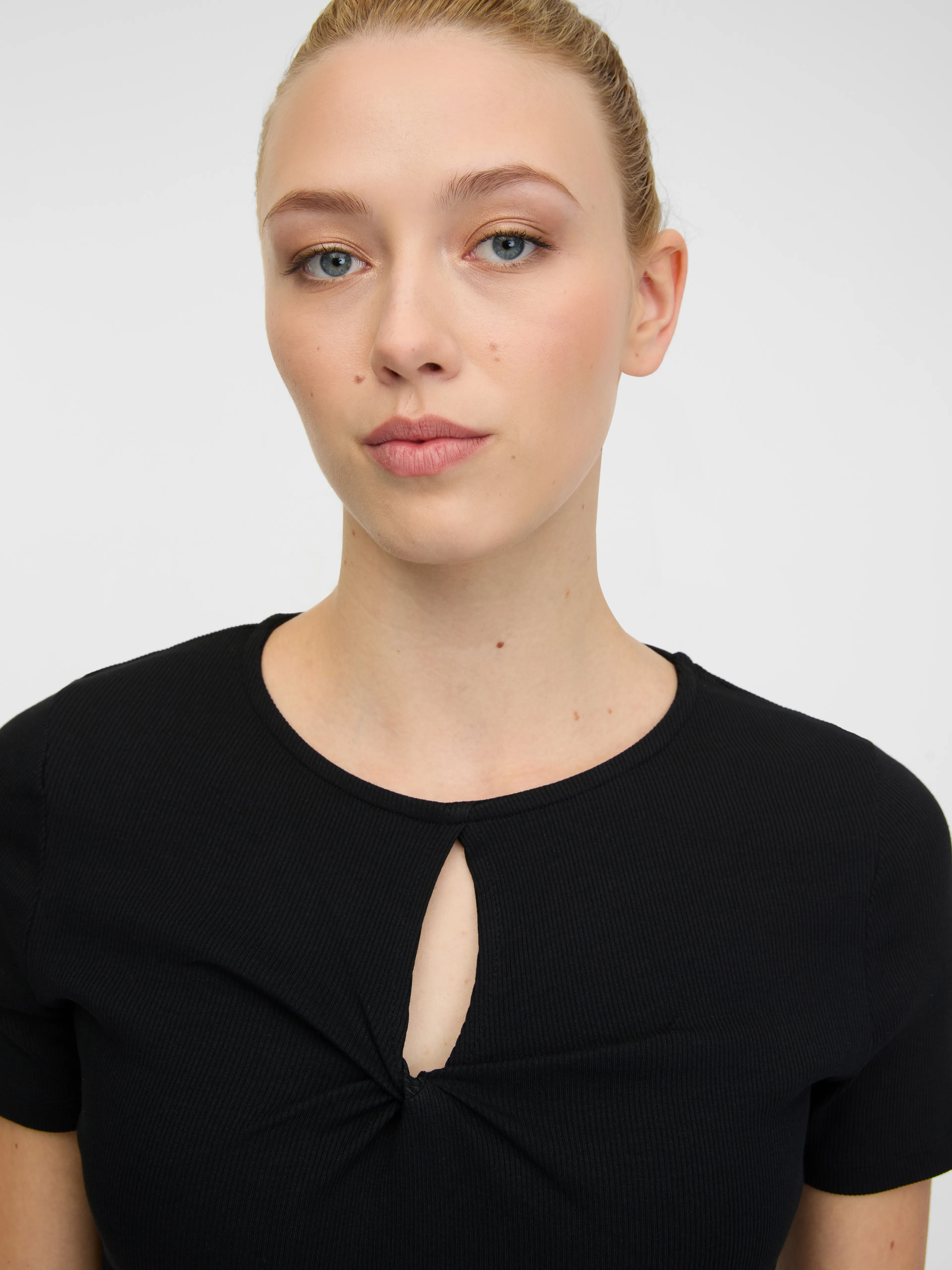Schwarzes Damen T-Shirt ORSAY
