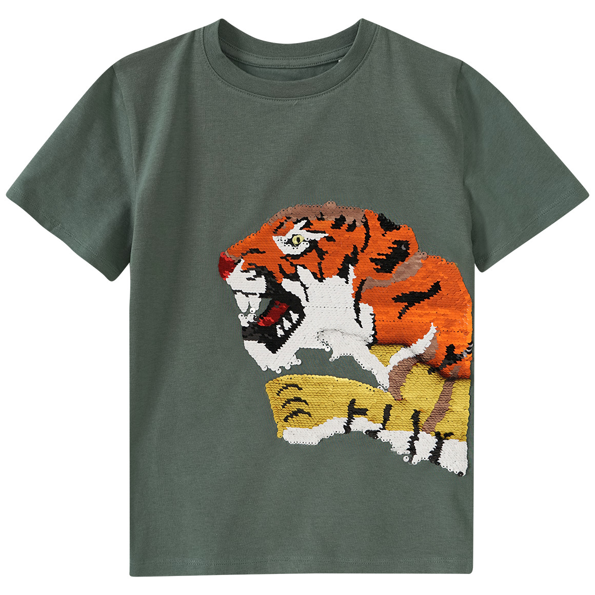 Jungen T-Shirt mit Wendepailletten
