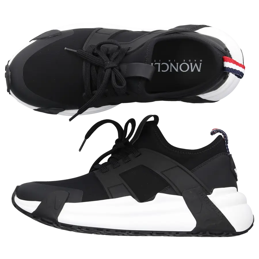 Moncler - Sneaker low LUNAROVE Neopren - schwarz