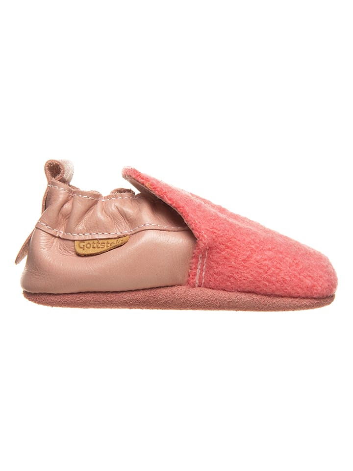 kitz-pichler Krabbelschuhe in Rosa günstig kaufen