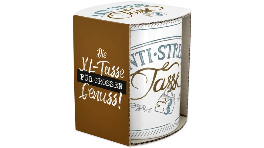 GRUSS & CO XL-Tasse »Anti-Stress«
