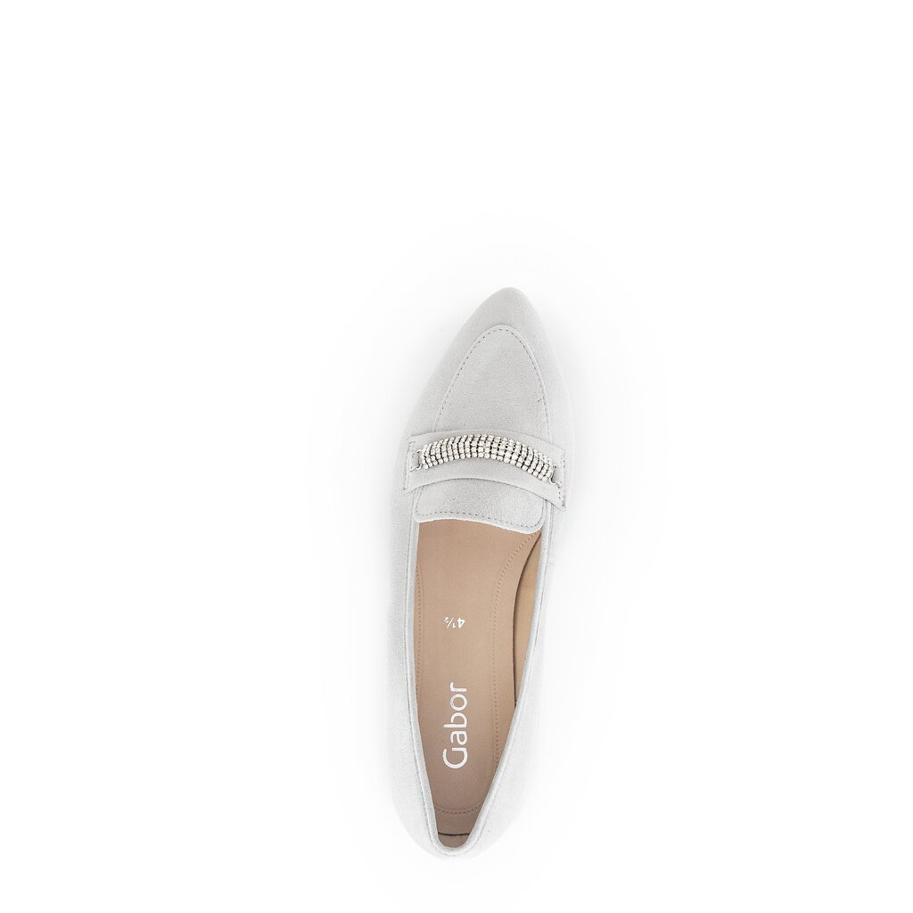 Gabor fashion Eleganter Ballerina grau